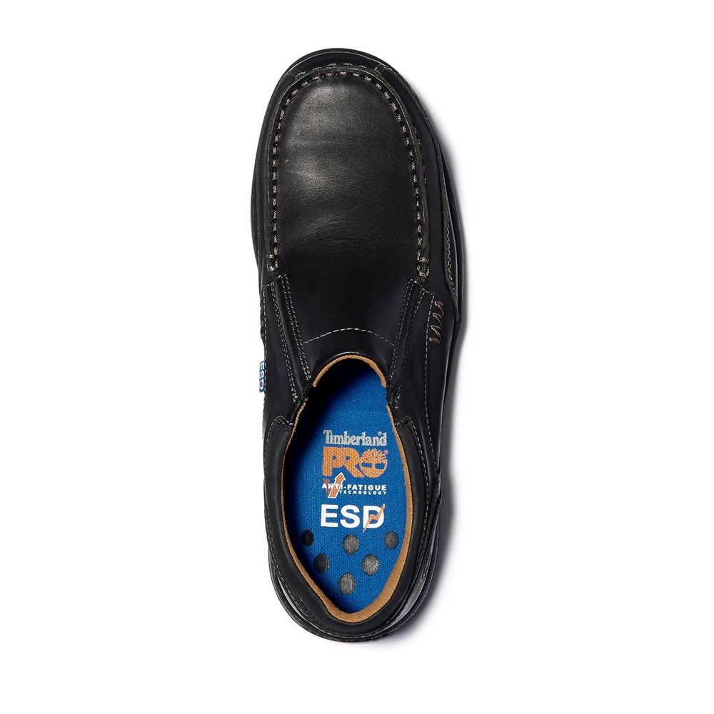 Zapatos De Seguridad Timberland Mujer Pro® Branston Esd Slip-On Alloy Toe Negras - Chile HMS-981724